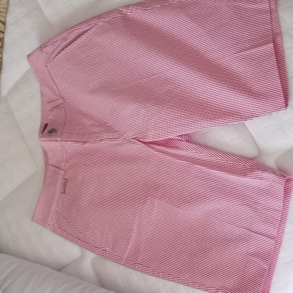LRL pinstripe shorts sz 2p